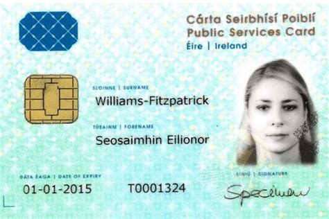 irish public services card replacement